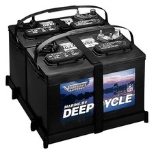 T-h Marine Dual Battery Tray W Strap For 27 Series Batteries