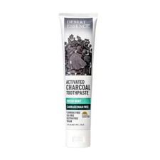 Activated Charcoal Carragenan Free Toothpaste 6.25 Oz By Desert Essence