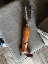 Vintage Prostitute Prosthetic Leg Left Artificial Limb Below the Knee