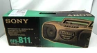 Sony CFS-B11 Vintage Boombox Cassette Recorder FM/AM Radio 2 Band Tuner