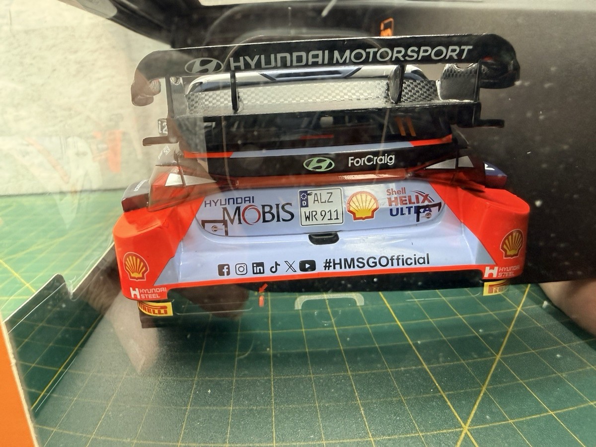 Ixo 1:18 Hyundai i20 N Rally1 #8 Rallye Monte Carlo 2022 Tänak