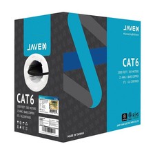 JAVEX 23AWG CAT6 UL in-Wall Rated [1000 Feet/305M] Bare Copper 600MHz-RRP £100