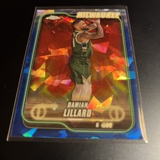 2024-25 Topps Chrome Basketball Sapphire Damian Lillard Card #2!