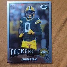 Topps 2025 Chrome Matthew Golden Rookie 1975-13 Green Bay Packers NFL