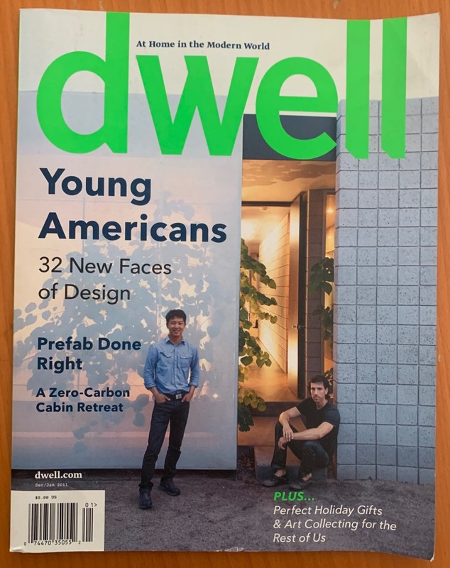 Prefab Dwell Magazine 3 issues Dec Jan 2011 Architect Design April 2010 Feb 2009