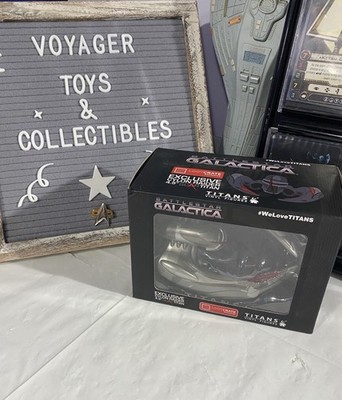 Battlestar Galactica Cyclon Raider 4.5'' Scar Titan Loot Crate Exclusive Vinyl
