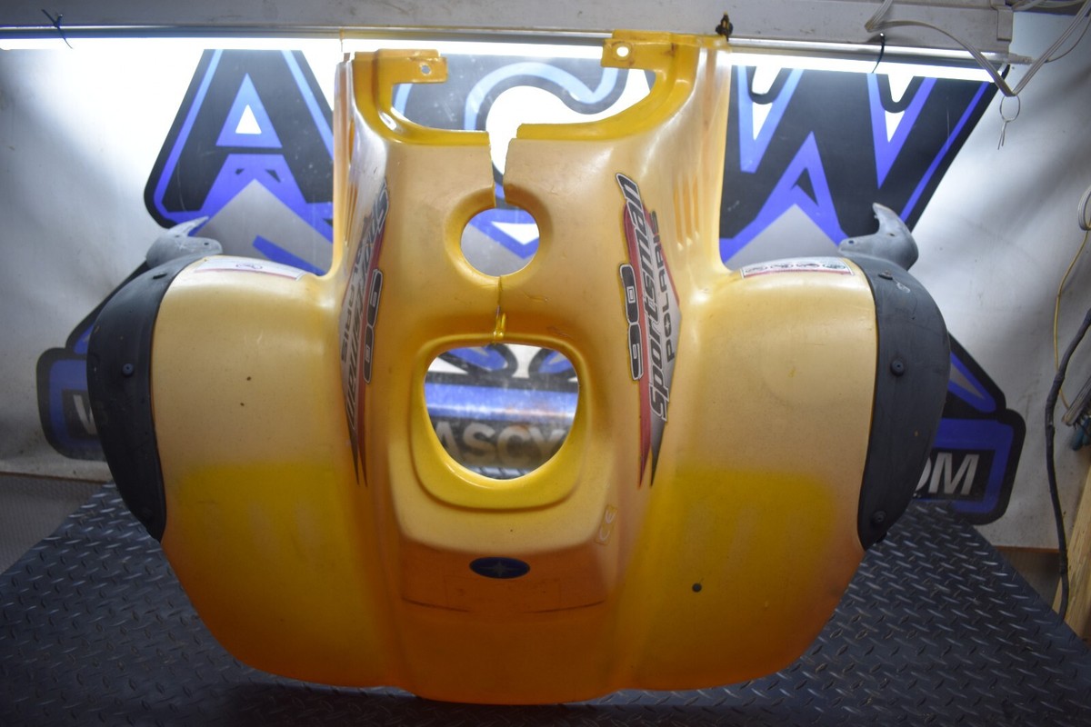 A5-5 FRONT YELLOW FENDER PLASTIC 03 POLARIS SPORTSMAN 90 2X4 2003
