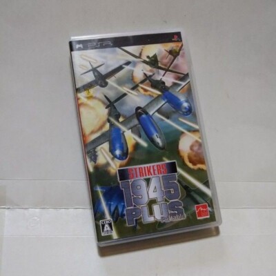 Strikers 1945 Plus Playstation PSP Shooting Game Japan