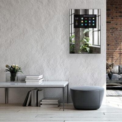 Capstone Touch Screen Smart Mirror 33'' x 23'' Standard WI-FI - Aluminum