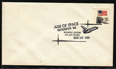 Space Shuttle Sonderstempel USA, New York 18.03.82