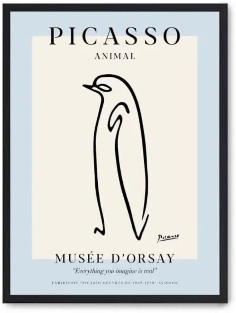 Acquista Cuadro Penguin FASE5 - Decorazione Murale Minimalista Chic
