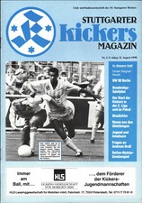 II. BL 90/91 Stuttgarter Kickers - Azul-Blanco 90 Berlín, 11.08.1990 Juan Cayasso