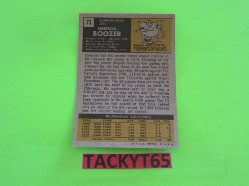 1971 TOPPS SINGLE CARD(S) YOU CHOOSE - Picture 27 of 55
