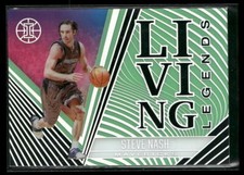 2020-21 Panini Illusions Steve Nash #12 Living Legends EMERALD ACETATE Mavericks