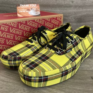 vans platform jaune