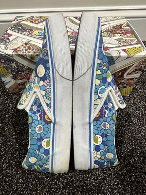 Takashi Murakami x Vans Flower Motif LX Low Slip On Sneaker