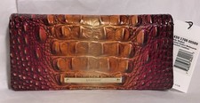 brahmin sunset ombre wallet