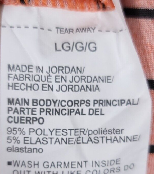 Under Armour Shirt Mens Large Orange Striped UA Playoff 2.0 Performance Polo thumbnail 8