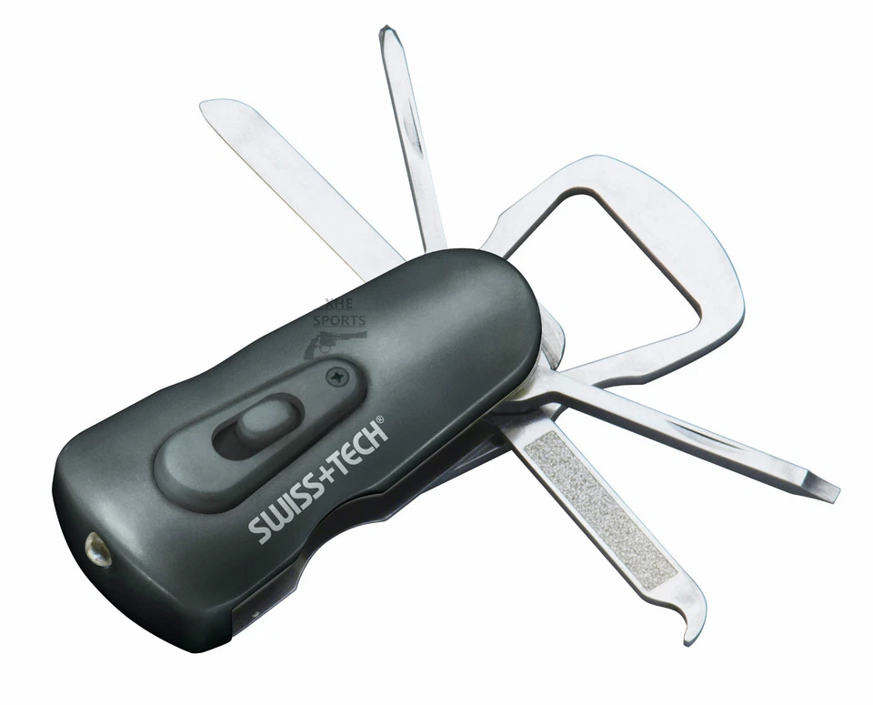 SWISS+TECH Swivel Tool ST60322 8-in-1 Pocket Knife Multi Tool Kit In Gift Tin - Image 3 of 4