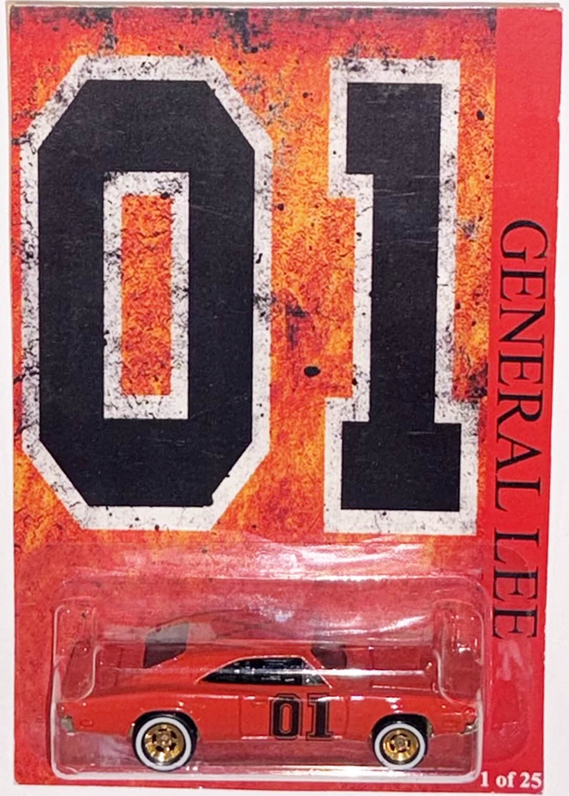'69 Dodge Charger 500 Custom Hot Wheels General Lee Series w/Gold WW RR ...