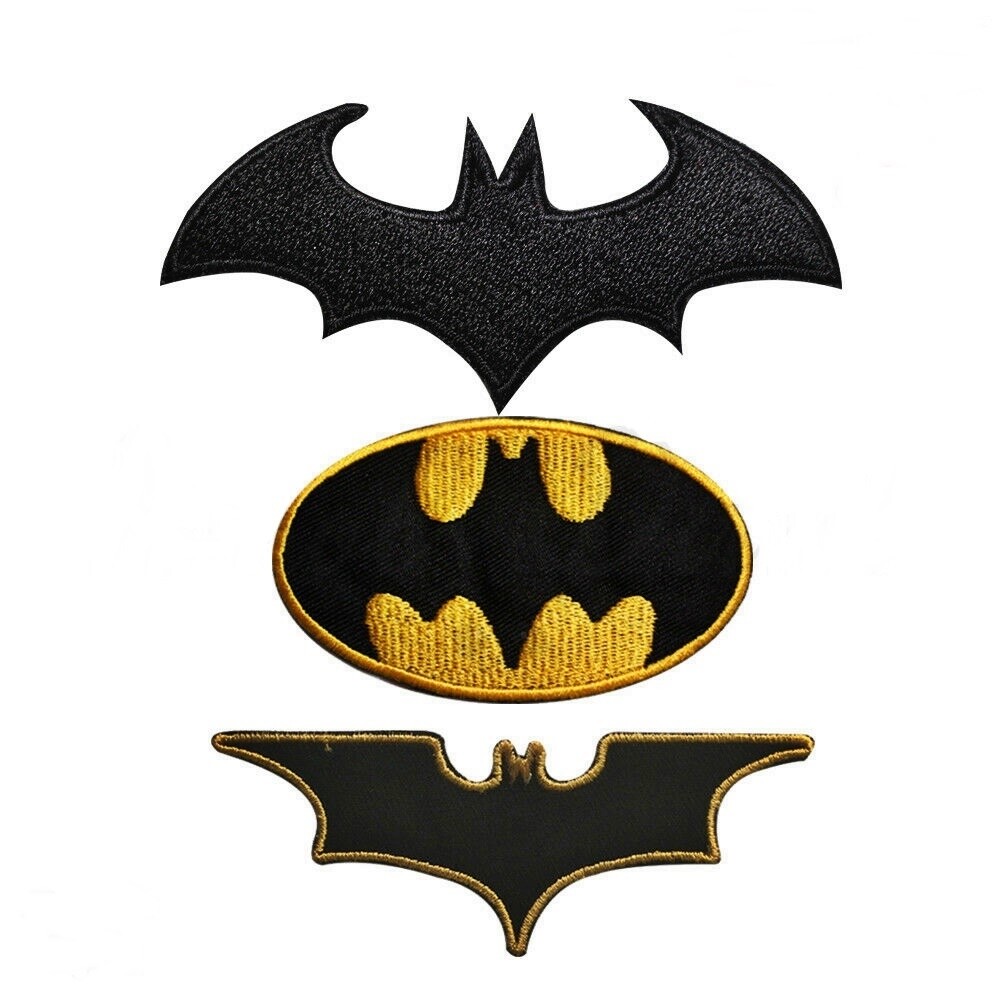 C&D Visionary Batman Logo Patch - Iron-On Or Sew-On - Foto 11