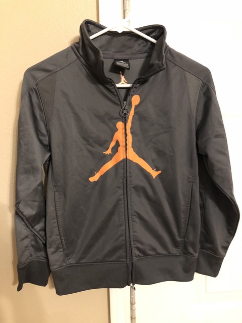 orange jordan jacket