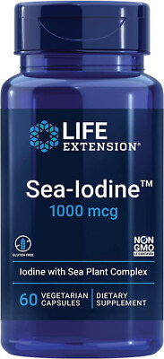 Life Extension Sea-Iodine 1000mcg 60 vegetarische Kapseln