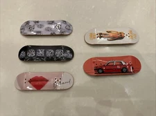 Tech Deck Lot of 5.  Boards Only. No Trucks or Wheels.  Used