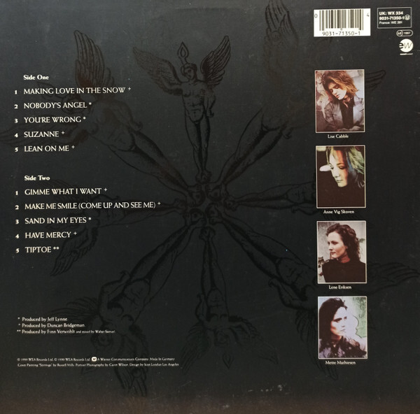Rock Vinyl Miss B. Haven Nobody's Angel LP, Album 1990 Pop Rock