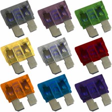 100pcs LOT ATO/ATC Fuse Medium Blade Style Amp/Car/RV/Boat 12V/24V/32V 100X