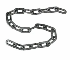EXPANDABLE Chain  40" length use for decoration or costume 21 links 2.5" X 1"
