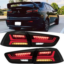 For 2008-2017 Mitsubishi Lancer/EVO X w/Start-up Animation VLAND LED Tail Lights