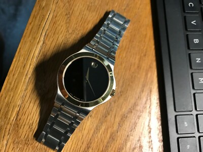 used mens movado watch diamonds | eBay display picture 2