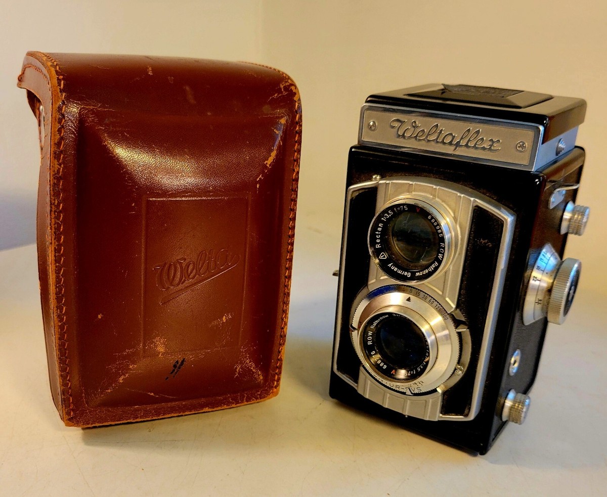 Weltaflex 6x6 120 film TLR Camera Germany (USSR OCCUPIED 1945-49