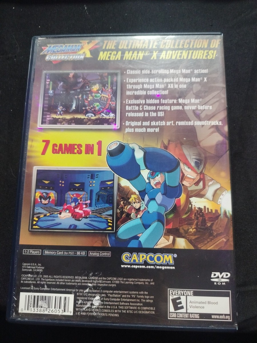 Mega Man X Collection (Sony PlayStation 2, 2006) 13388260539| eBay