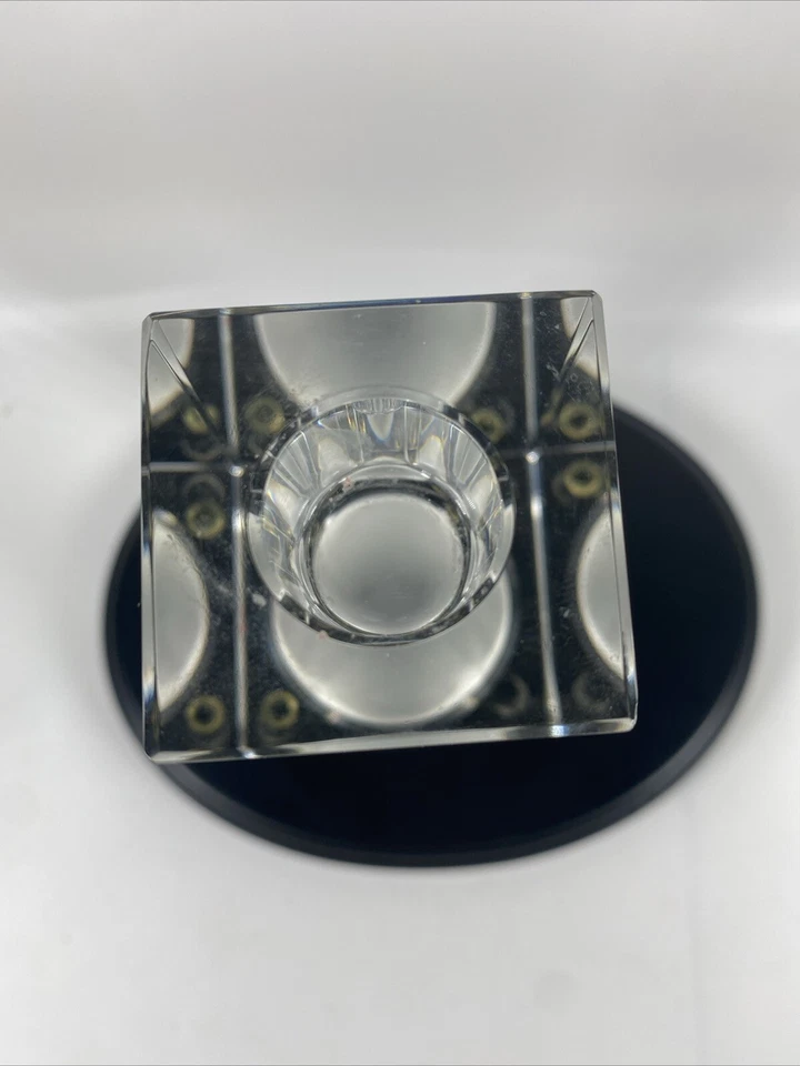 Rosenthal Studio Line Blockglas Glatt Leuchter 6’’ - Image 4 of 4