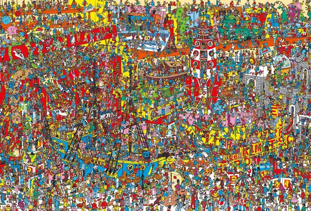 WHERE'S WALLY? 1000ピースパズル Where's Wally Puzzle Fairground Jigsaw-1000 | eBay