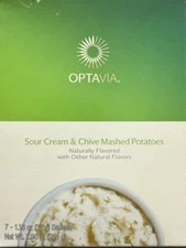 NEW Sour Cream & Chive Mashed Potatoes Optavia-NIB (7) exp 6/26 FREE SHIP