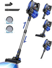 S7 Aspirapolvere Senza Fili, 35KPa Scopa Elettrica Senza Fili, Batteria Rimovibi