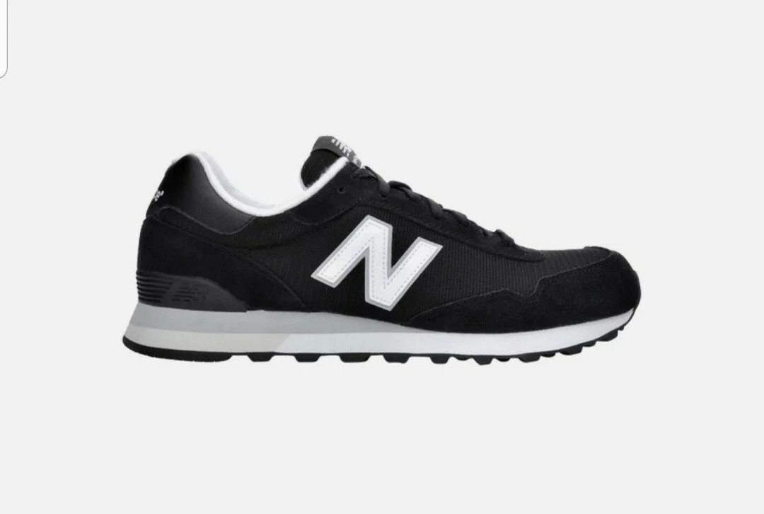 Negar Corresponsal Tropical NIB* New Balance 515 Retro Men's Size 12 Wide ML515RSC Black White Gray ~ L@@K!  | eBay