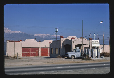 Richfield Station Cucamonga California Historic Old Photo 1