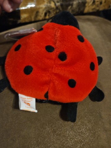Ty Beanie Baby Lucky the Ladybug VERY RARE with tag errors style number 4040. - Picture 8 of 12