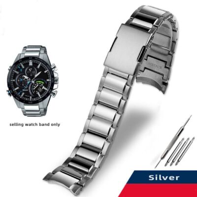 Edelstahl-Uhrenarmband passend für EQB-501/EQB-500/EQB-800 Serie...