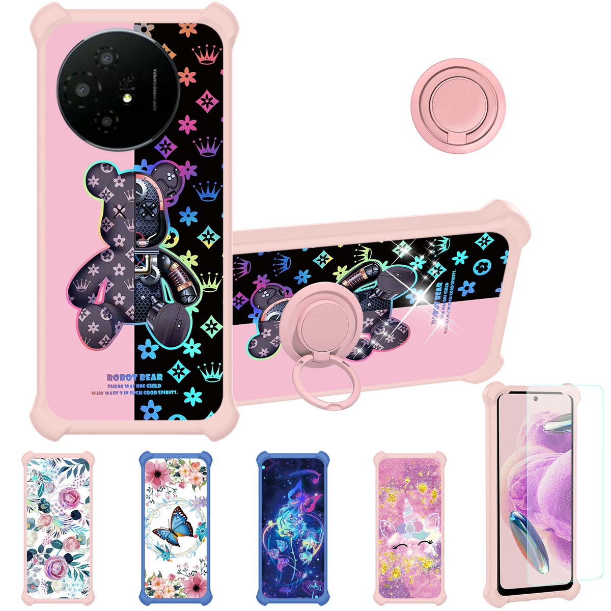 blue bows phone case Put A Bow On It Tough iPhone Case