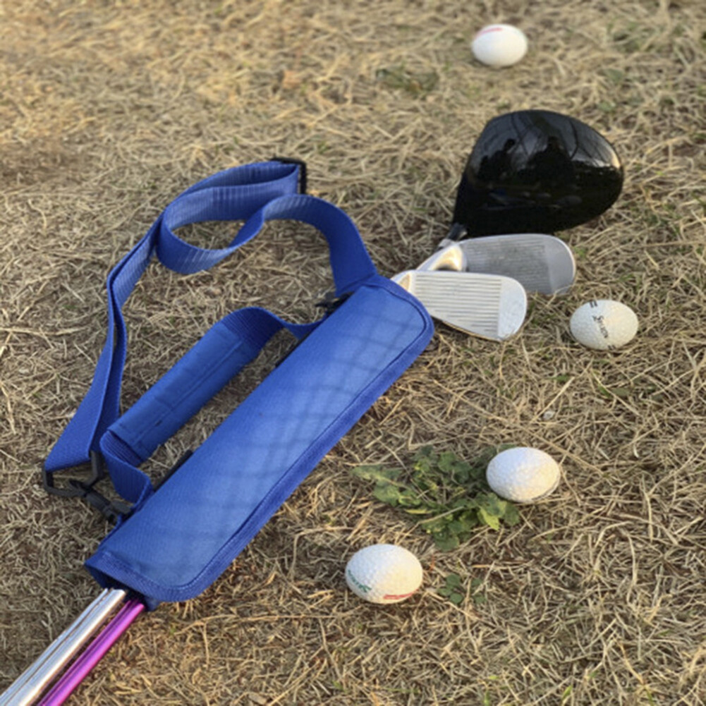 Lightweight Golf Club Carrier Bag Portable Travel Adjustable Shoulder