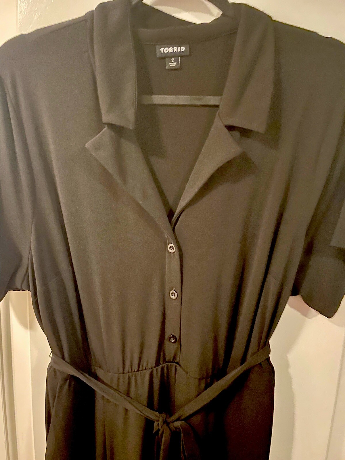 Torrid Plus Size Collared V-Neck Button Down Shir… - image 2