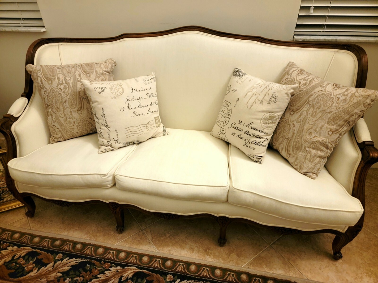 Victorian antique sofa. eBay