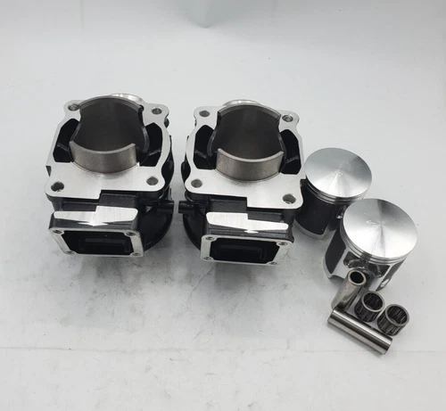 Left & Right Cylinder Piston Top End Kit For Yamaha Banshee 350 YFZ350 1987-06 - Picture 13 of 13