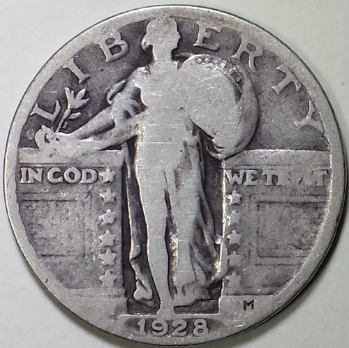 1928  Standing Liberty Quarter - ** VG+ **