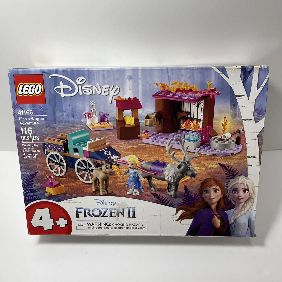 Sygdom Menneskelige race ale LEGO Disney Frozen II Elsa&#039;s Wagon Adventure 41166 NEW (open box)  673419302869 | eBay